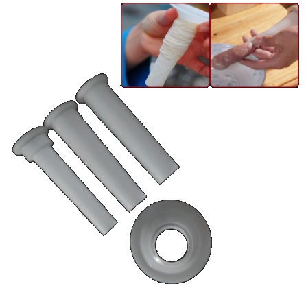 Sausage Stuffer Kit for KitchenAid food grinder attachment